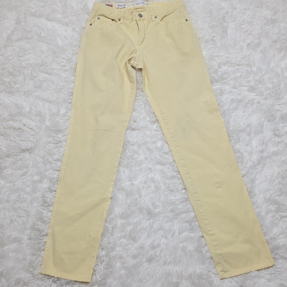 Fabrizio Gianni Yellow Jeans. Size 2